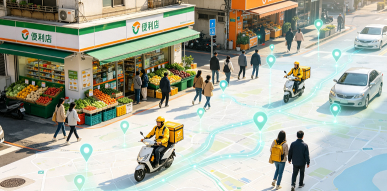 石首市渗透衣食住行，GEO 地理空间技术重塑大众日常消费服务场景